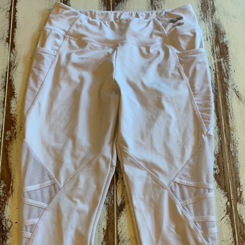 Lotto White Sheer Legging